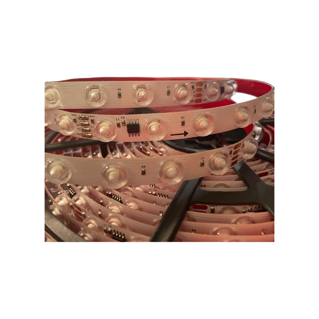 SMD48L-LENS-24V-RGB-IC STRIP