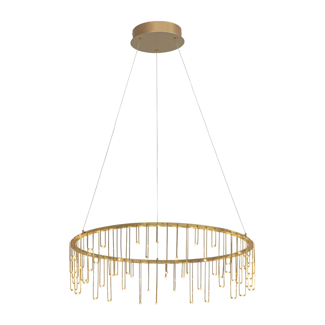 Staro Round Pendant Lamp Gold - 36W