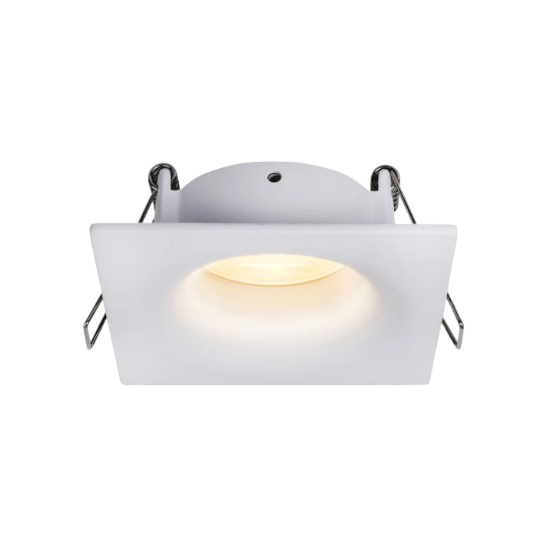 White Square Ceiling Spot Cover - 8.5cm