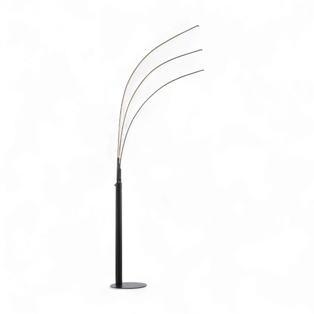 Life LED Floor Lamp Black Touch Dimmable - 39W