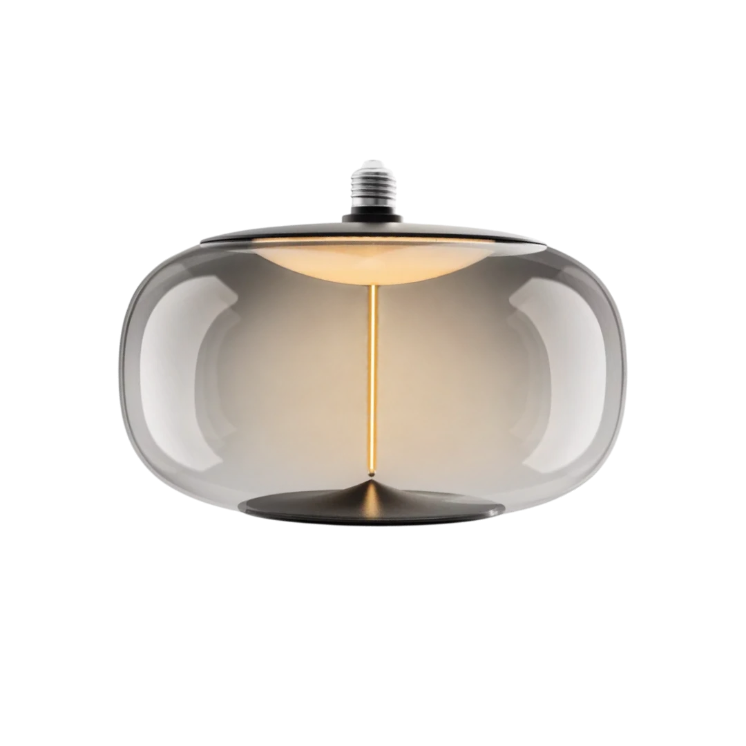 Gray Pendant Filament Bulb - 12W