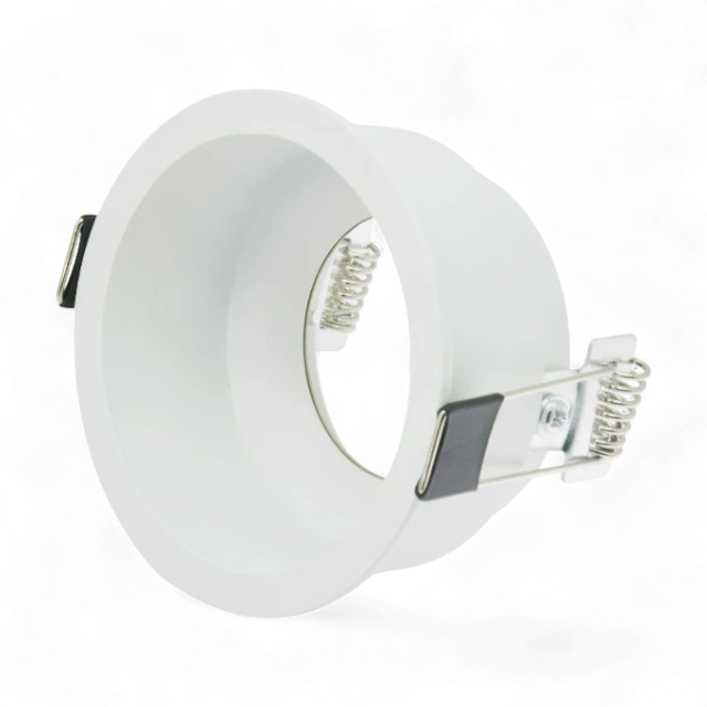 Life LED Round Spot Cover MR16 Aluminum - White