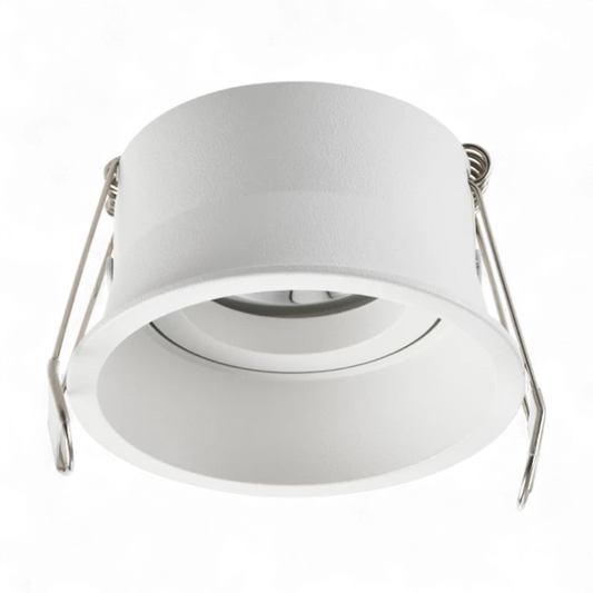 Pure LED FLO-TRIM Round Spot Cover GU10 Aluminum - White