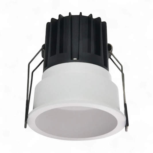 Life LED Recessed COB Downlight Matt White - 12W