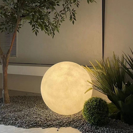 3D Moon Floor Light - D40 cm