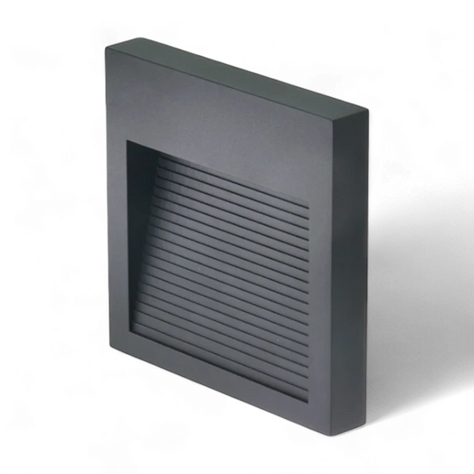 Life LED Outdoor Wall Step Light Black - 6W