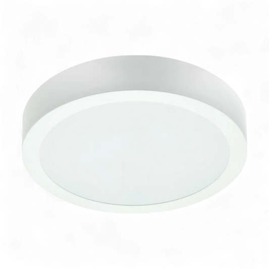 Pure LED Surface Round Downlight White - 24W