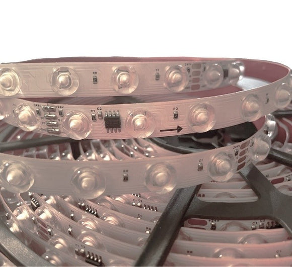 SMD48L-LENS-24V-RGB-IC STRIP