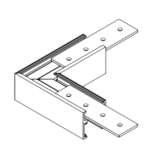 Slim Surface Track - Corner Connector
