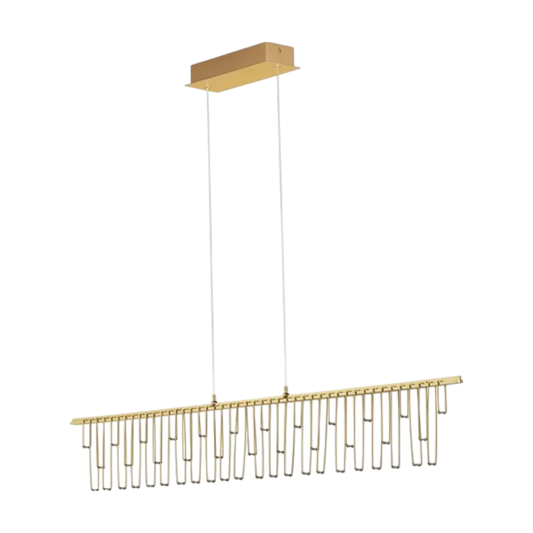 Staro Linear Pendant Lamp Gold - 23W