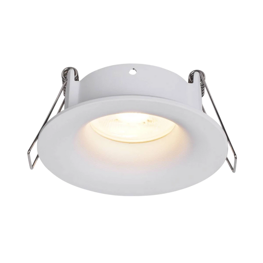 White Round Ceiling Spot Cover - 8.5cm