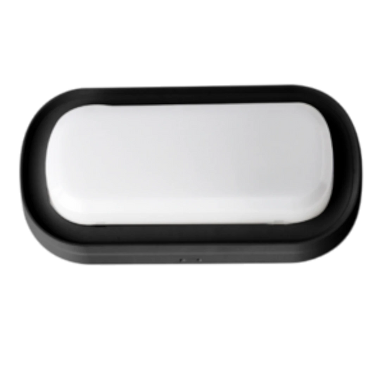 Black Tunable Outdoor Wall Lamp - 12W