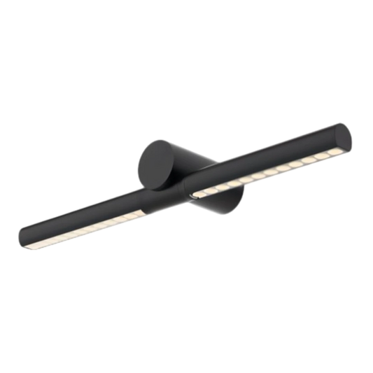 Black Geometric Wall Light - 15W