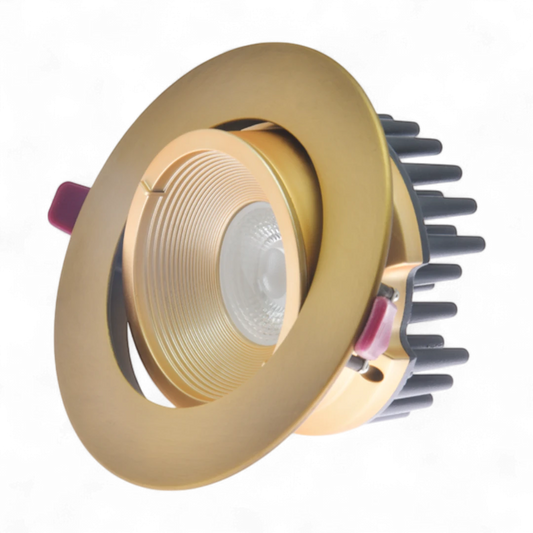 Life LED Recessed Adjustable Downlight Bronze - 10W