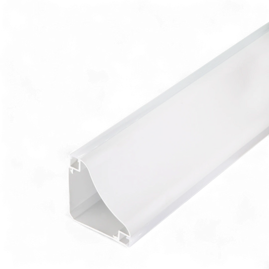 Life LED Dual Aluminum Profile with Milky Cover - 3M