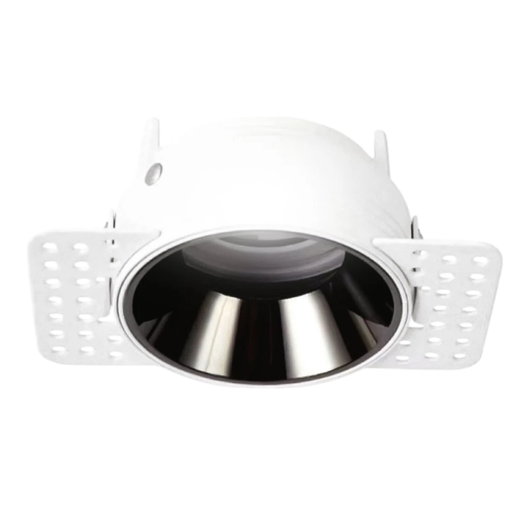 Black Single Ceiling Spot Cover - 82 × 45mm