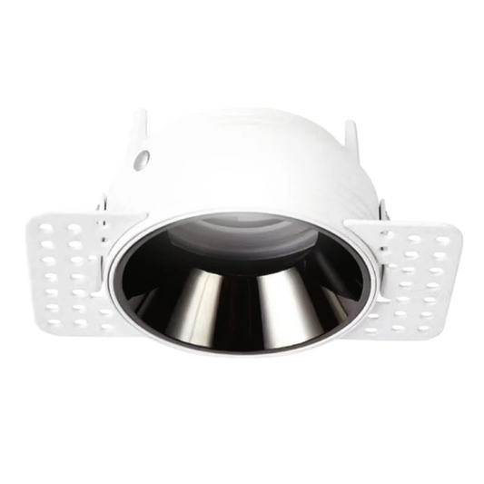 Black Single Ceiling Spot Cover - 82 × 45mm