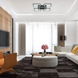 AMPLE SQUARE STYLE CHANGABLE DIMMABLE CEILING LIGHT