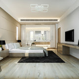 AMPLE SQUARE STYLE CHANGABLE DIMMABLE CEILING LIGHT 