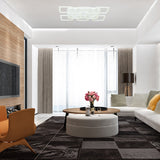 MULTI-SQUARE STYLE CHANGEABLE/DIMMABLE CEILING LIGHT