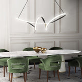 BOWTIE STYLE CHANGEABLE/DIMMABLE CHANDELEIRS