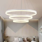 TRI-RING STYLE CHANGEABLE/DIMMABLE CHANDELEIRS 8060
